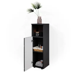 Chiffonnier Irma Anthracite Brillant -Domublis Soldes Magasin e2888b2fd5fc4800a0e7c737c21fd314