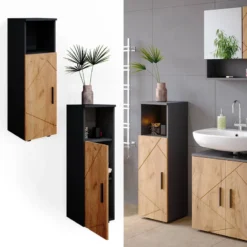 Chiffonnier Irma Anthracite Brillant -Domublis Soldes Magasin e73a37cda494471b8e3991be97fea1ea