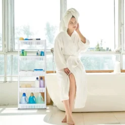 Étagère De Cuisine à Roulettes 5 Niveaux -Domublis Soldes Magasin e99864a59d5349fdae4b64857dc4d375