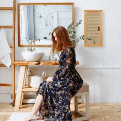 Armoire Murale De Salle De Bain Bambou -Domublis Soldes Magasin e9e01cd6c709429fbdc09b5f91adee2b