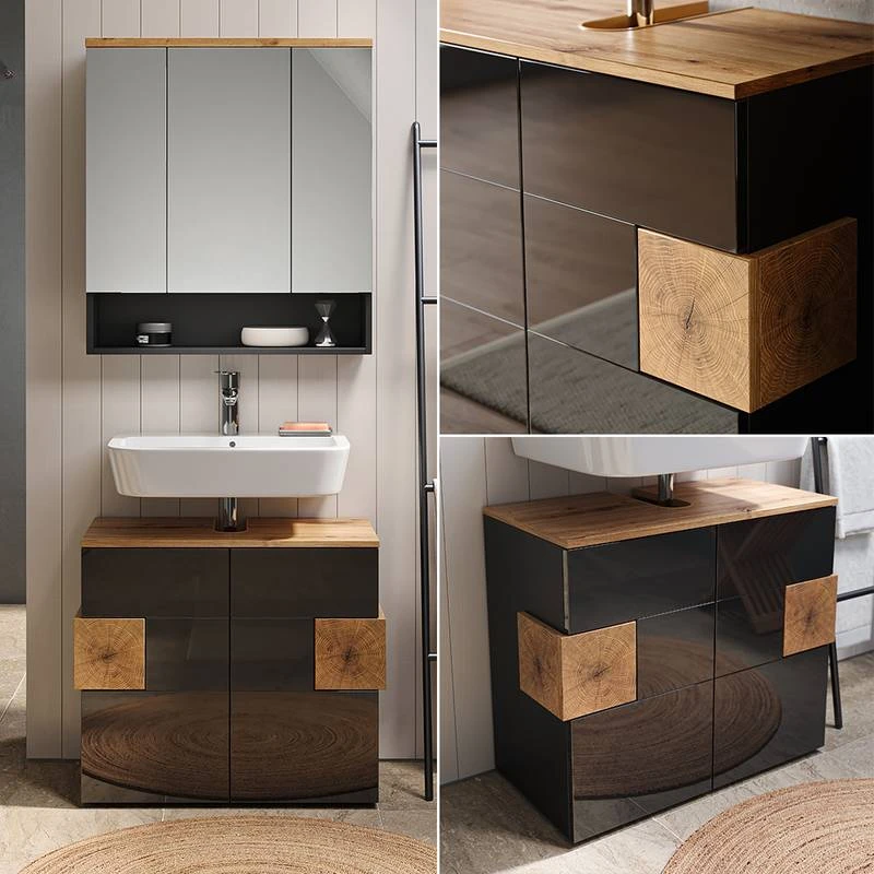 Salle De Bains Eden Anthracite (2 élém.) 8 Salle De Bains Eden Anthracite (2 élém.) – Image 6