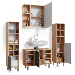 Salle De Bains Fynn (4 éléments) 10 Salle De Bains Fynn (4 éléments) -Domublis Soldes Magasin f0e8ac08564c4da2b1f4656cdf88cc1e