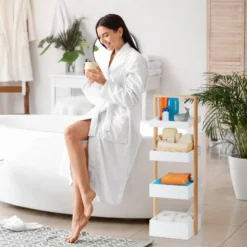 Etagère De Salle De Bain 4 Supports -Domublis Soldes Magasin f15badf5f2b94711a481b65c8175ea53