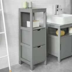 Commode Salle De Bain FRG127-W -Domublis Soldes Magasin f22852c9ede8465d865873528faea977
