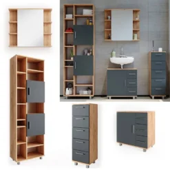 Salle De Bain Ilias Goldkraft (4 élém.) -Domublis Soldes Magasin f4539b09ff2a4757beab579fe7b3853a