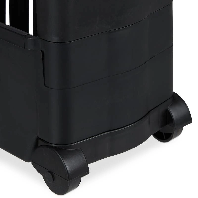 Étagère De Cuisine à Roulettes 4 Niveaux 9 Étagère De Cuisine à Roulettes 4 Niveaux – Image 7