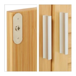 Armoire De Salle De Bain LAMELL Bambou 18 Armoire De Salle De Bain LAMELL Bambou -Domublis Soldes Magasin f6d9ef4210434bb68b207f2054e67fb6