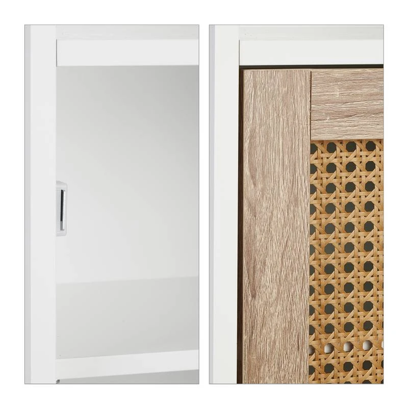 Meuble Salle De Bain Avec Porte En Rotin 7 Meuble Salle De Bain Avec Porte En Rotin – Image 5