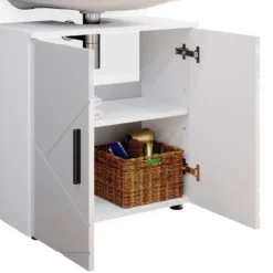 Salle De Bain Irma Blanc Brillant(2 él.) -Domublis Soldes Magasin f99d93f0a08f4ff79dbe8a40e224e205