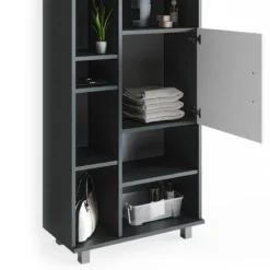 Salle De Bain Ilias Anthracite (3 élém.) -Domublis Soldes Magasin f9af94437f7f4c52bc80845322badb41