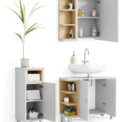 Salle De Bain Aquis Blanc/sonoma (3 él.) -Domublis Soldes Magasin faad8bf6729d4f54be74edbdaec36f20.cropped 57 51 780 930.processed