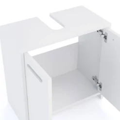 Meuble Sous-lavabo Kiko Blanc -Domublis Soldes Magasin fd236de7d154427dba6c85f1e898c5f1