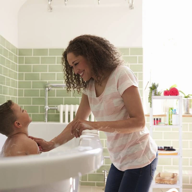 Étagère Salle De Bain Noyer Blanc 5 Étagère Salle De Bain Noyer Blanc – Image 3