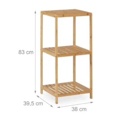 Étagère De Salle De Bain à 3 niveaux -Domublis Soldes Magasin ffb45867719c449ea2fa4c6f4f8a1f47