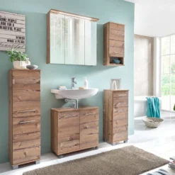 Armoire Basse Welnezz 6 Armoire Basse Welnezz -Domublis Soldes Magasin haengeschrank welnezz mit nische silberfichte dekor dekor 3779256 1