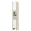 Armoire Haute Quickset 350 -Domublis Soldes Magasin hochschrank jan pinie hell dekor hochglanz weiss 4180340