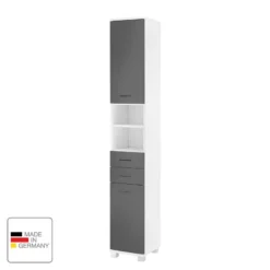 Armoire Lumo 31 Armoire Lumo -Domublis Soldes Magasin hochschrank lumo weiss basaltgrau 4482400