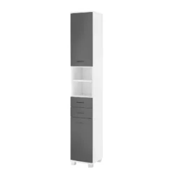 Armoire Lumo 30 Armoire Lumo -Domublis Soldes Magasin hochschrank lumo weiss basaltgrau 4482432