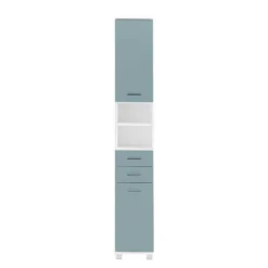 Armoire Lumo 41 Armoire Lumo -Domublis Soldes Magasin hochschrank lumo weiss taubenblau 4482392