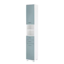 Armoire Lumo 38 Armoire Lumo -Domublis Soldes Magasin hochschrank lumo weiss taubenblau 4482396