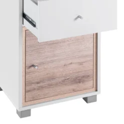 Armoire Midi Santo -Domublis Soldes Magasin midischrank santo weiss wildeiche dekor 3328121