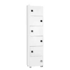 Etagère Modulable Genf -Domublis Soldes Magasin schieberegal genf 2teilig weiss glanz weiss 1324658