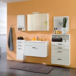 Armoire Avec Miroir Turda III -Domublis Soldes Magasin spiegelschrank turda iii weiss 1435006