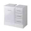 Meuble Sous Vasque Poseidon -Domublis Soldes Magasin unterbeckenschrank poseidon weiss 523617