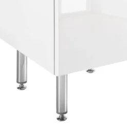 Armoire Basse Romana -Domublis Soldes Magasin unterschrank romana hochglanz weiss 3328349