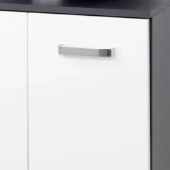 Meuble Sous Lavabo Zeehan II -Domublis Soldes Magasin waschbeckenunterschrank zeehan i weiss grau 60 cm 2679594