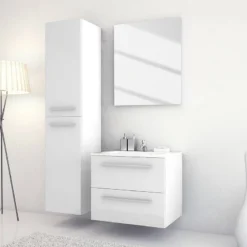 Lavabo Lagarto -Domublis Soldes Magasin waschtisch lagarto weiss 389558