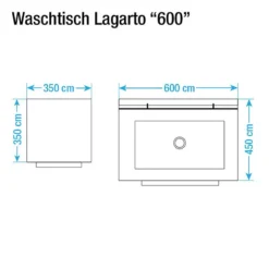 Lavabo Lagarto -Domublis Soldes Magasin waschtisch lagarto weiss 527220