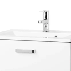 Meuble Avec Vasque Zeehan I -Domublis Soldes Magasin waschtisch zeehan weiss grau 60 cm 2680342